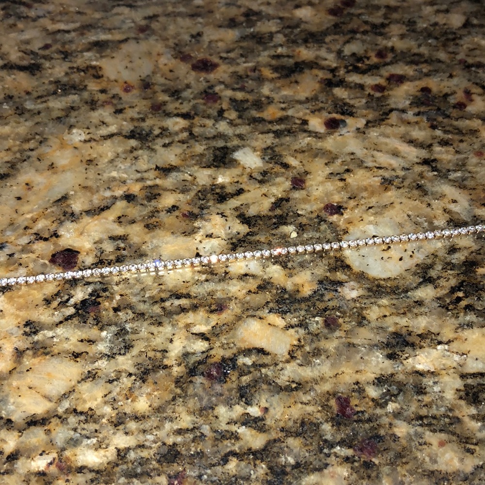 GLDShop 18k gold plated micro tennis chain